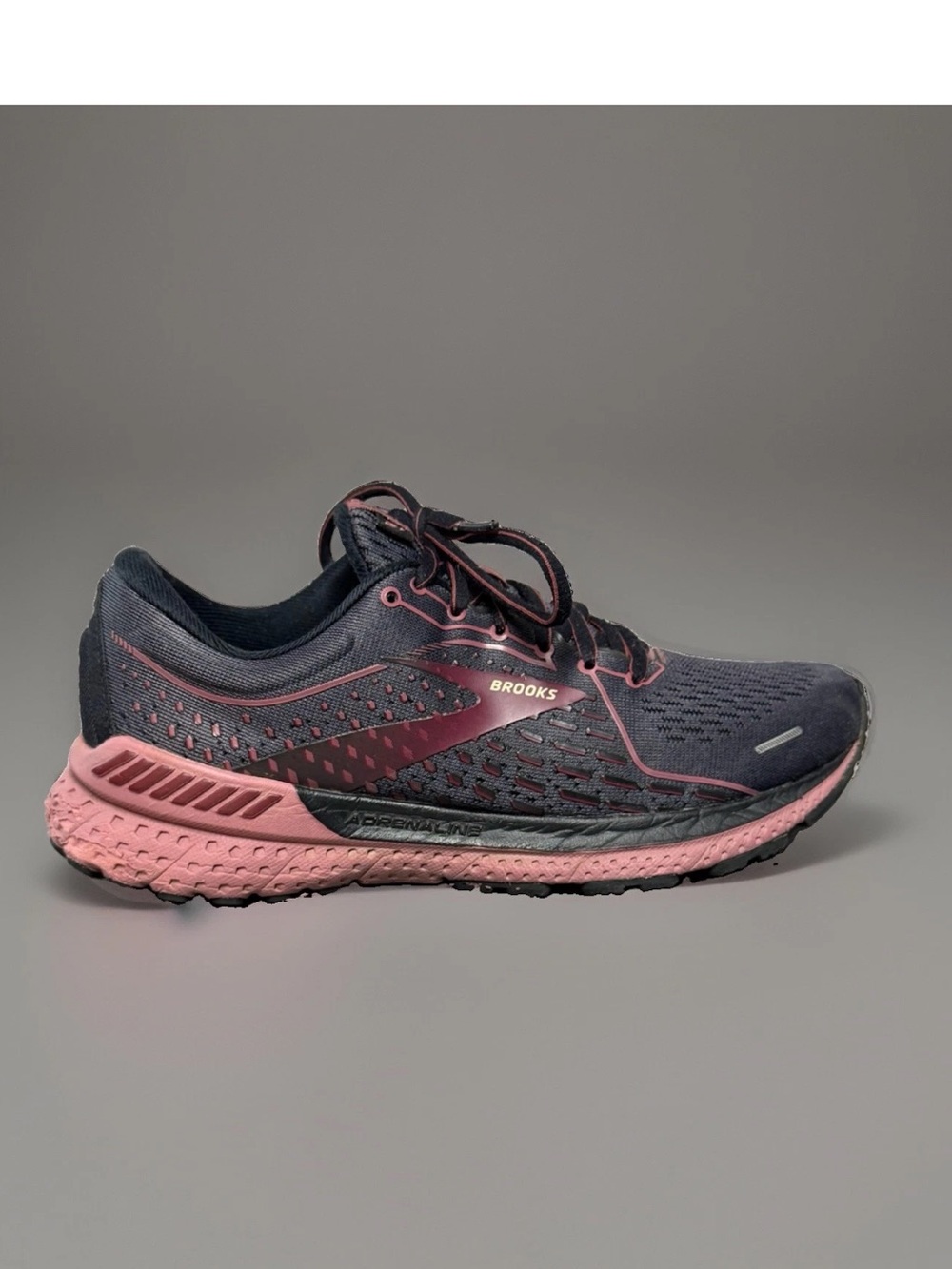 Brooks Adrenaline 21 Women's Black/Purple Running Shoes 1203291B050 Size 7B